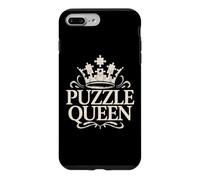 Custodia per iPhone 7 Plus/8 Plus Puzzle Queen Lover Puzzle Puzzle n Love Dissectologist