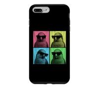 Custodia per iPhone 7 Plus/8 Plus Quaker Parrot Pop Art Divertente Monaco Parrocchetto Amante Photo Booth