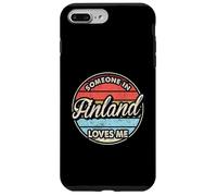 Custodia per iPhone 7 Plus/8 Plus Qualcuno in Finlandia mi ama orgoglioso finlandese