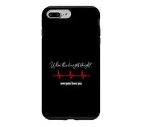 Custodia per iPhone 7 Plus/8 Plus Quando questa linea si diritta, tutti ti amano - divertente