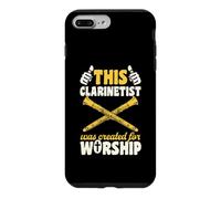 Custodia per iPhone 7 Plus/8 Plus Questo clarinettista è stato creato per adorare il clarinetto cristiano