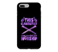 Custodia per iPhone 7 Plus/8 Plus Questo clarinettista è stato creato per adorare il clarinetto cristiano