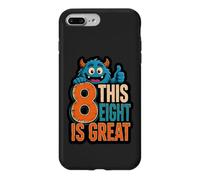 Custodia per iPhone 7 Plus/8 Plus Questo otto è un grande mostro vibrazioni di compleanno