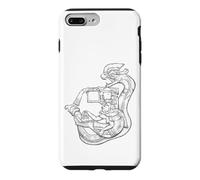 Custodia per iPhone 7 Plus/8 Plus Quetzalcoatl. Serpente piumato. Olmeco. Mesoamericano. Messico