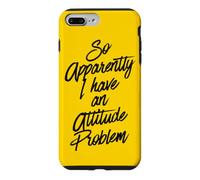 Custodia per iPhone 7 Plus/8 Plus Quindi a quanto pare ho un problema di atteggiamento Divertente Anti Sociale