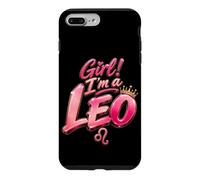 Custodia per iPhone 7 Plus/8 Plus Ragazza Sono un Leone Zodiac Astrology Baddie Lion Constellation