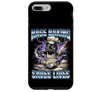 Custodia per iPhone 7 Plus/8 Plus Rage Baking salva vite divertente gatto arrabbiato casa panettieri