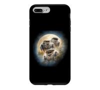 Custodia per iPhone 7 Plus/8 Plus Ragni saltatori Gold Moon Kawaii Chibi Ragni aerografo
