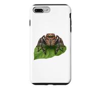 Custodia per iPhone 7 Plus/8 Plus Ragno che salta Aracnide Amante Realistico Salticidae Natura