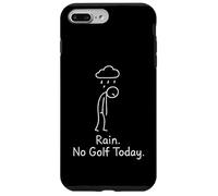 Custodia per iPhone 7 Plus/8 Plus Rain No Golf Oggi Divertente Golfer Umorismo