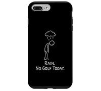 Custodia per iPhone 7 Plus/8 Plus Rain No Golf Oggi Divertente Golfer Umorismo