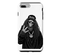 Custodia per iPhone 7 Plus/8 Plus Rapper della West Coast Sasquatch Urban Street Style Bigfoot