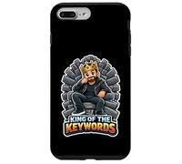 Custodia per iPhone 7 Plus/8 Plus Re Delle Parole Chiave Divertente SEO Marketer Uomini