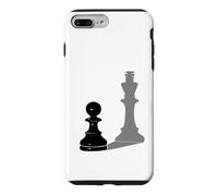 Custodia per iPhone 7 Plus/8 Plus Re ombra del pedone degli scacchi