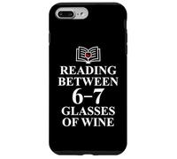 Custodia per iPhone 7 Plus/8 Plus Read Between the Wines 6 7 Reading 6-7 Just One More Chapter