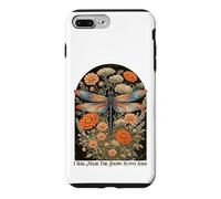Custodia per iPhone 7 Plus/8 Plus Realizzato per Happy Sunny Days Dragonfly Floral Art