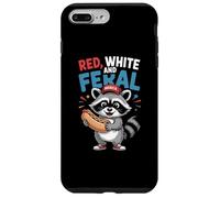 Custodia per iPhone 7 Plus/8 Plus Red White And Feral