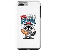 Custodia per iPhone 7 Plus/8 Plus Red White And Feral T