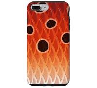 Custodia per iPhone 7 Plus/8 Plus Regali di decorazione di pesca di arte della scala della pelle di pesce rosso dello stato dell'