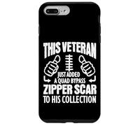 Custodia per iPhone 7 Plus/8 Plus Regalo di recupero della chirurgia cardiaca Veterano Qiad Bypass sopravvissuti