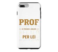 Custodia per iPhone 7 Plus/8 Plus Regalo professore prof professoressa fine anno divertente