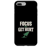 Custodia per iPhone 7 Plus/8 Plus Registrazione Terapia Logger Terapia Umorismo Motosega Life Forest