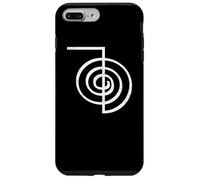 Custodia per iPhone 7 Plus/8 Plus REIKI CHO KU REI POWER SYMBOL QI BOBINA
