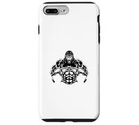 Custodia per iPhone 7 Plus/8 Plus Release The Beast, Sollevatore pesi Palestra Uomo forte Body Builder