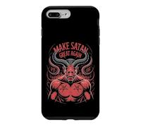 Custodia per iPhone 7 Plus/8 Plus Rendi Satana di nuovo grande Satanismo Occultismo