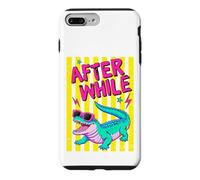 Custodia per iPhone 7 Plus/8 Plus Retro Alligator Occhiali Da Sole Dopo Mentre