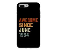 Custodia per iPhone 7 Plus/8 Plus Retro Awesome Since giugno 1994 32 anni 32 ° compleanno