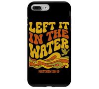Custodia per iPhone 7 Plus/8 Plus Retro colomba l'ha lasciato nell'acqua Matthew 28:19
