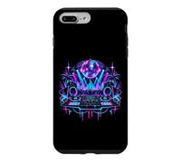 Custodia per iPhone 7 Plus/8 Plus Retro Dance Musica DJ Giradischi Disco Party Night Art Club