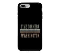 Custodia per iPhone 7 Plus/8 Plus Retro Five Corners Washington