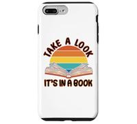 Custodia per iPhone 7 Plus/8 Plus Retro take a look it's in a book - Funny reading