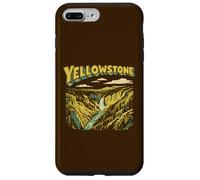 Custodia per iPhone 7 Plus/8 Plus Retro Yellowstone National Park Vintage Style Classic