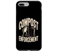 Custodia per iPhone 7 Plus/8 Plus Riciclaggio del giardino di applicazione del compost di rana