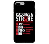 Custodia per iPhone 7 Plus/8 Plus Riconosci la consapevolezza dell'ictus dei sopravvissuti al guerriero veloce dell'ictus