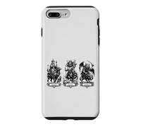 Custodia per iPhone 7 Plus/8 Plus Righelli demoniaci in Dark Fantasy