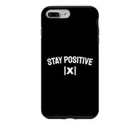 Custodia per iPhone 7 Plus/8 Plus Rimani positivo divertente batteria gioco di parole Elettricista Umorismo