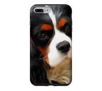Custodia per iPhone 7 Plus/8 Plus Ritratto Di Un Re Carlo Cavalier Spaniel