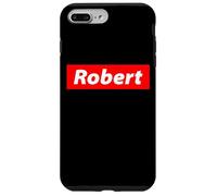 Custodia per iPhone 7 Plus/8 Plus Robert Name anni '90 Streetwear Y2K Outfit Rob regalo per Roberts