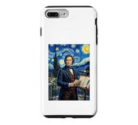 Custodia per iPhone 7 Plus/8 Plus Robert Schumann Compositore Pianista