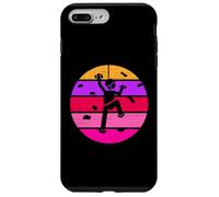 Custodia per iPhone 7 Plus/8 Plus Rock Climber Girl - Scalatore da donna, stile retrò
