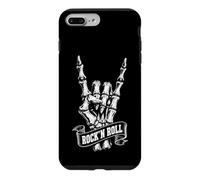 Custodia per iPhone 7 Plus/8 Plus Rock N Roll Scheletro Mano Rock Horns Music Design