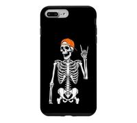 Custodia per iPhone 7 Plus/8 Plus Rock On Skeleton - Divertente costume di Halloween con musica rock