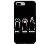 Custodia per iPhone 7 Plus/8 Plus Rock Paper K-Drama Divertente fan del dramma coreano Amante di Kdrama