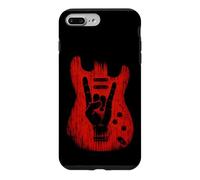 Custodia per iPhone 7 Plus/8 Plus Rock'n Roll Guitar Lover - Corna a mano Rock On Concert