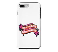 Custodia per iPhone 7 Plus/8 Plus Rocky Horror Show Stay Sane Inside Insanity Columbia Citazione