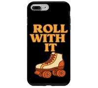 Custodia per iPhone 7 Plus/8 Plus Roll With It - Pattini a rotelle